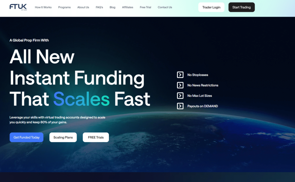 best instant funding prop firms